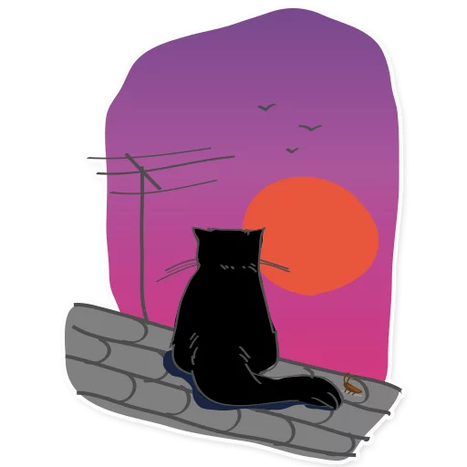 🍂 Стикер «Fatboy&Friends» для Telegram