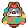 Стикер 32 🎅 Fattubo