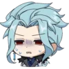 Стикер 17 Fatui Emoji