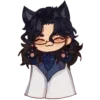 Стикер 14 Fatui Emoji