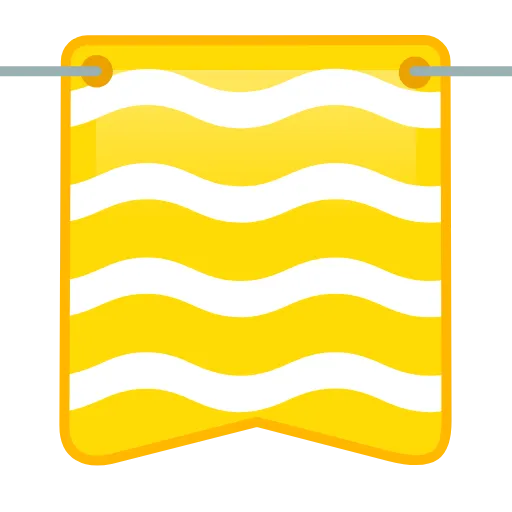 Стикер 57 Festive Flags Emoji