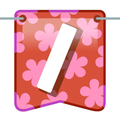Стикер 46 Festive Flags Emoji