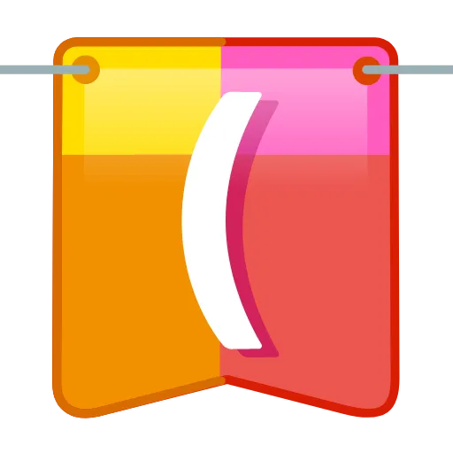 Стикер 52 Festive Flags Emoji