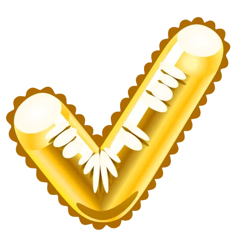 Стикер 55 Festive Font Emoji