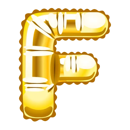 Стикер 6 Festive Font Emoji