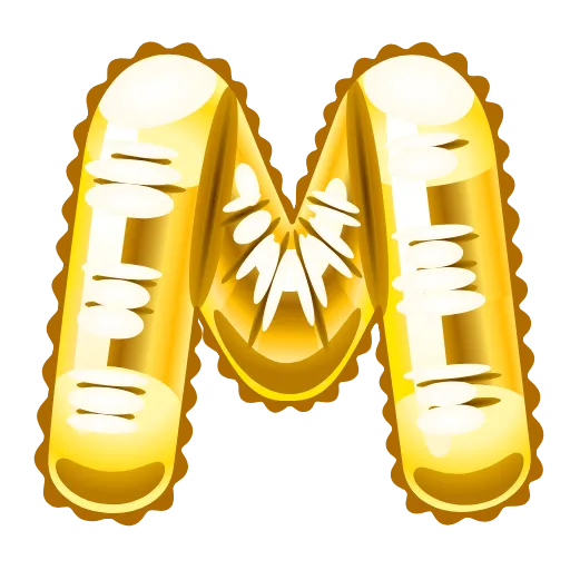 Стикер 13 Festive Font Emoji