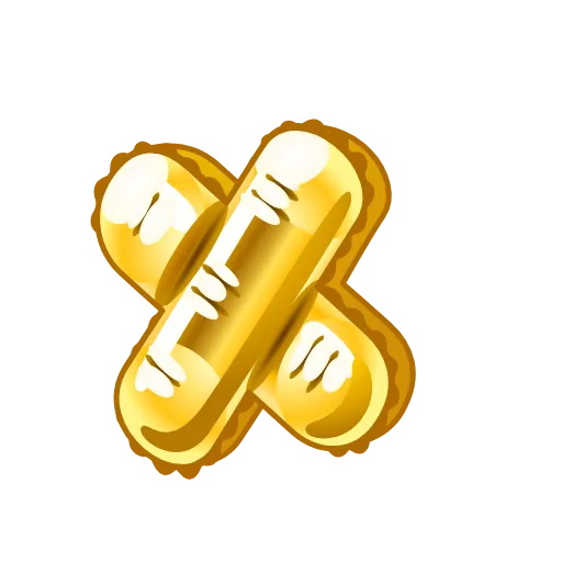 Стикер 52 Festive Font Emoji