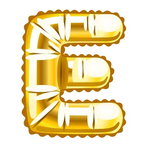 Стикер 5 Festive Font Emoji