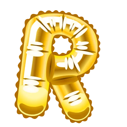 Стикер 18 Festive Font Emoji