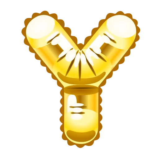 Стикер 25 Festive Font Emoji