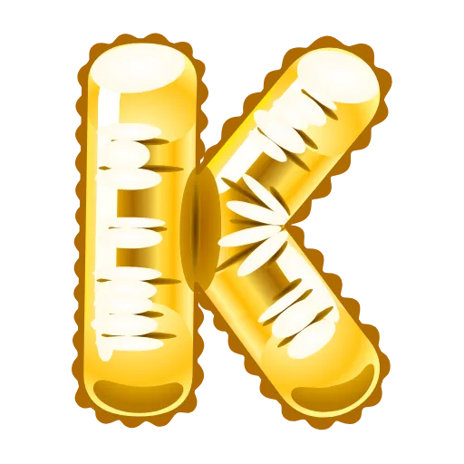 Стикер 11 Festive Font Emoji