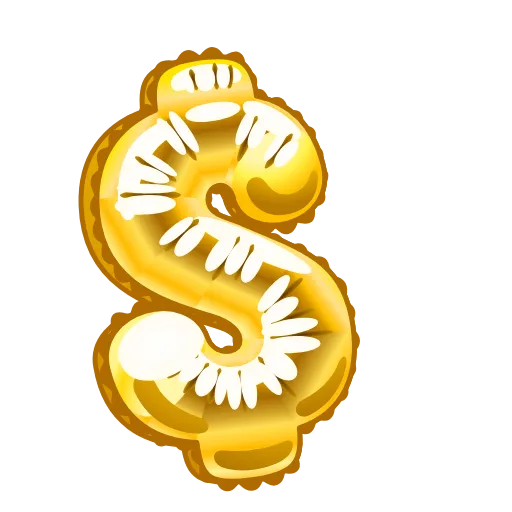 Стикер 41 Festive Font Emoji