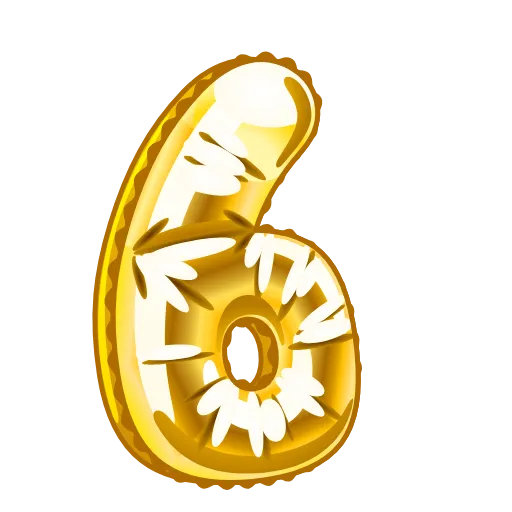 Стикер 33 Festive Font Emoji