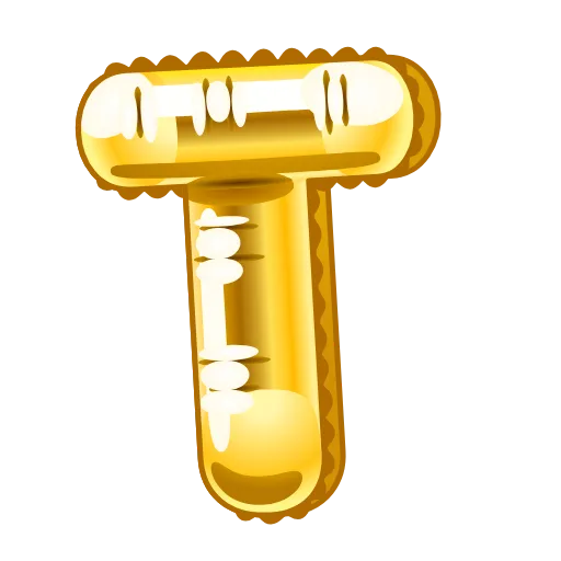 Стикер 20 Festive Font Emoji