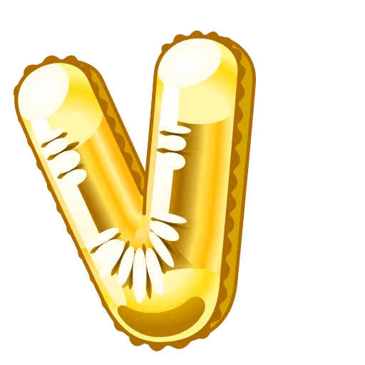 Стикер 22 Festive Font Emoji