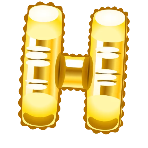 Стикер 8 Festive Font Emoji