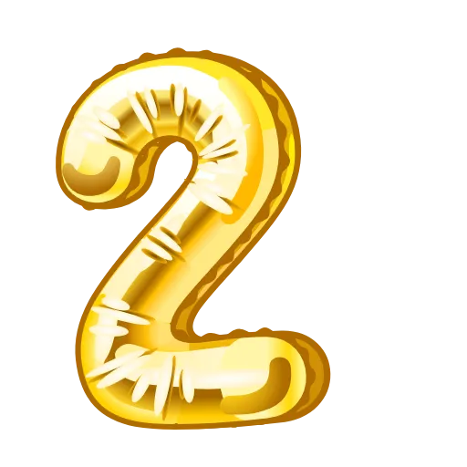Стикер 29 Festive Font Emoji