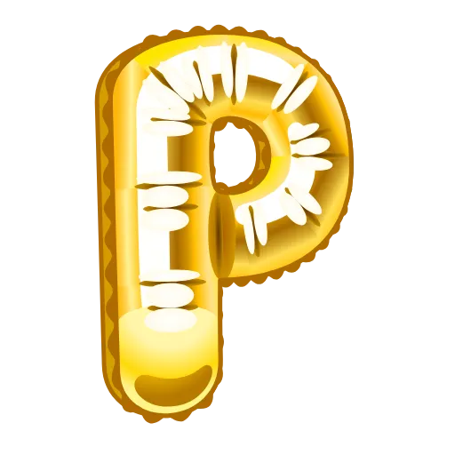 Стикер 16 Festive Font Emoji