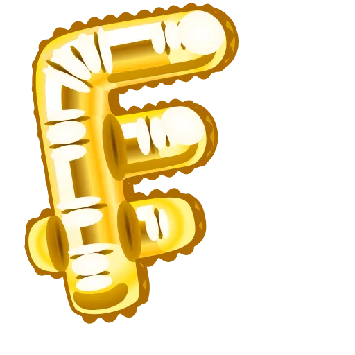 Стикер 43 Festive Font Emoji