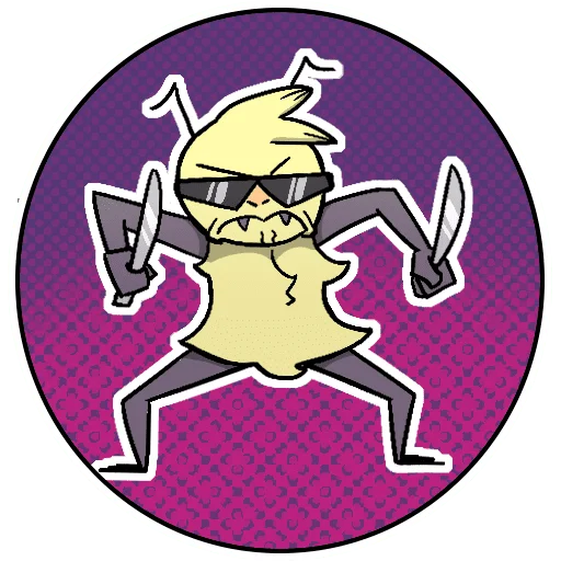 😎 Стикер «Ffroggie_frog Пчёлка Маркиз» для Telegram