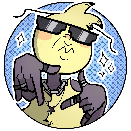 😎 Стикер «Ffroggie_frog Пчёлка Маркиз» для Telegram