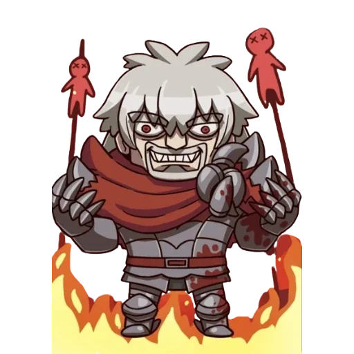 🔱 Стикер «FGO Servants 2» для Telegram
