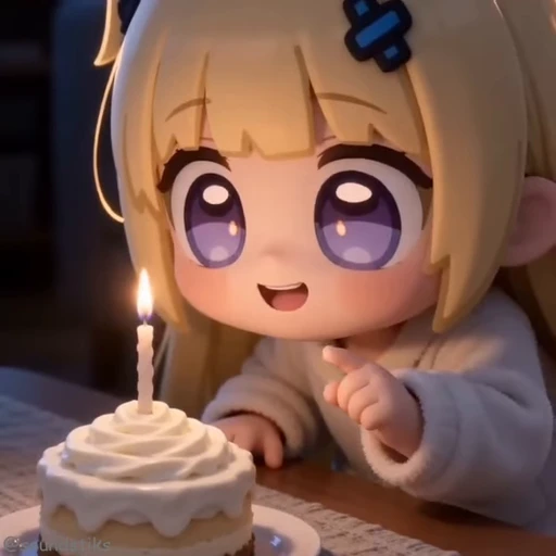 🎂 Стикер «Fibi chubi» для Telegram