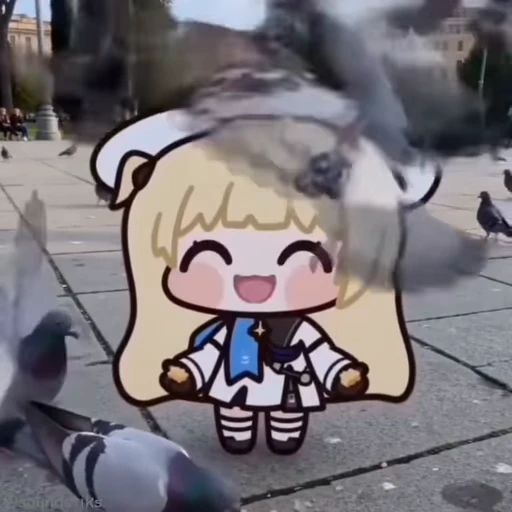 🐦‍⬛ Стикер «Fibi chubi» для Telegram