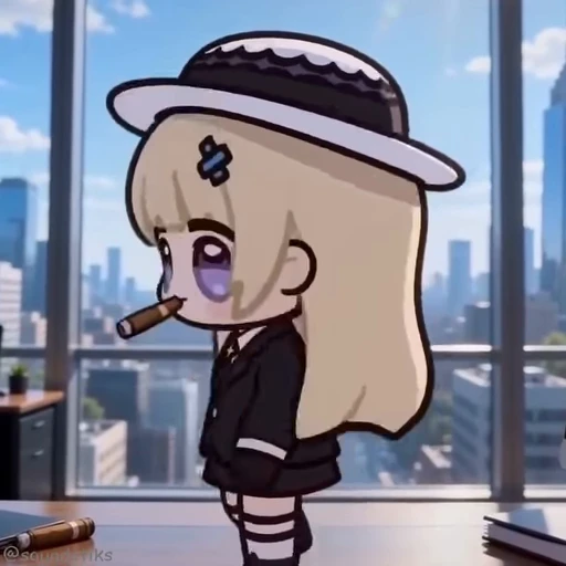 🚬 Стикер «Fibi chubi» для Telegram