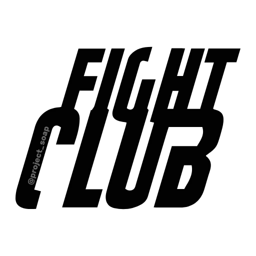 Стикер 14 Fight Club
