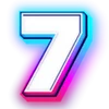 😊 Эмодзи «Неоновый шрифт» для Telegram