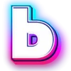 😊 Эмодзи «Неоновый шрифт» для Telegram