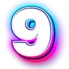😊 Эмодзи «Неоновый шрифт» для Telegram