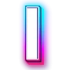 😊 Эмодзи «Неоновый шрифт» для Telegram