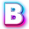 😊 Эмодзи «Неоновый шрифт» для Telegram