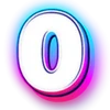 😊 Эмодзи «Неоновый шрифт» для Telegram