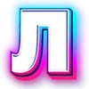 😊 Эмодзи «Неоновый шрифт» для Telegram
