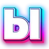 😊 Эмодзи «Неоновый шрифт» для Telegram