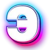 😊 Эмодзи «Неоновый шрифт» для Telegram