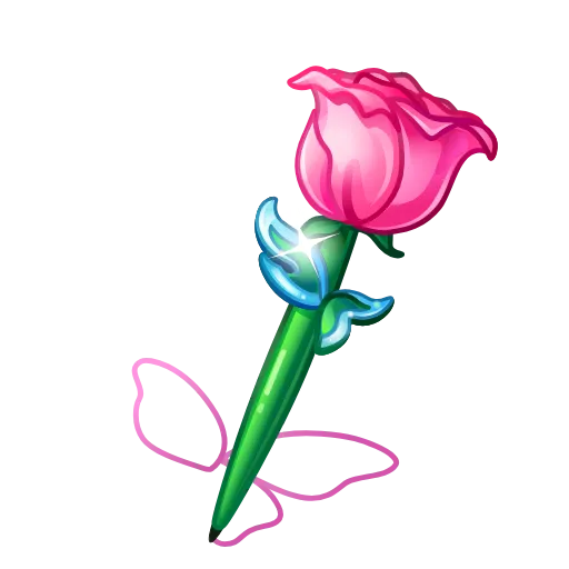 🎁 Стикер «Fine Pen - стикеры из нфт подарков тг» для Telegram
