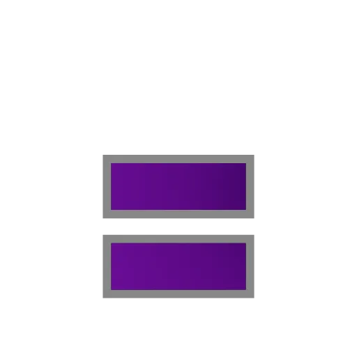 Стикер 34 PURPLE - фиолетовые анимированные буквы