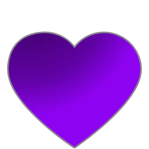 Стикер 60 PURPLE - фиолетовые анимированные буквы
