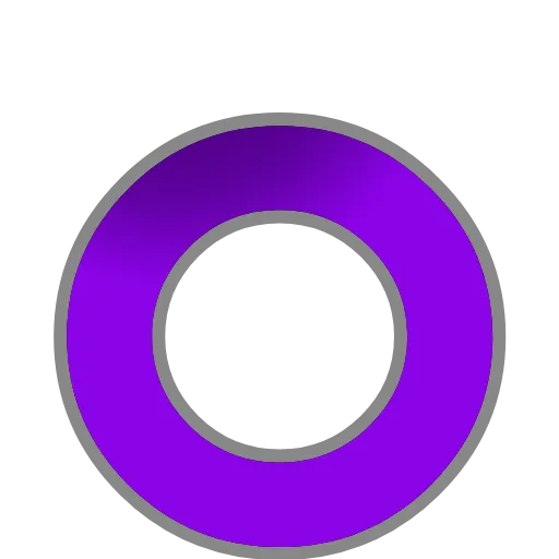 Стикер 14 PURPLE - фиолетовые анимированные буквы