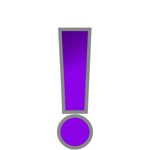 Стикер 31 PURPLE - фиолетовые анимированные буквы