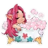 🛁 Эмодзи «Фиона» для Telegram