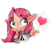 😘 Эмодзи «Фиона» для Telegram