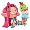 😋 Эмодзи «Фиона» для Telegram