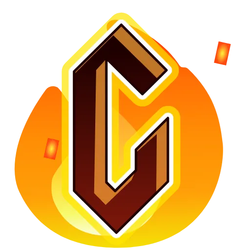 Стикер 7 Fire Font Emoji