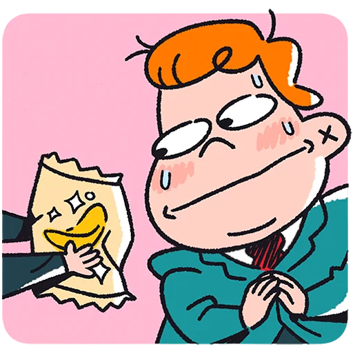 😓 Стикер «Толя Без Текста» для Telegram
