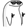Стикер 19 Flork Hd